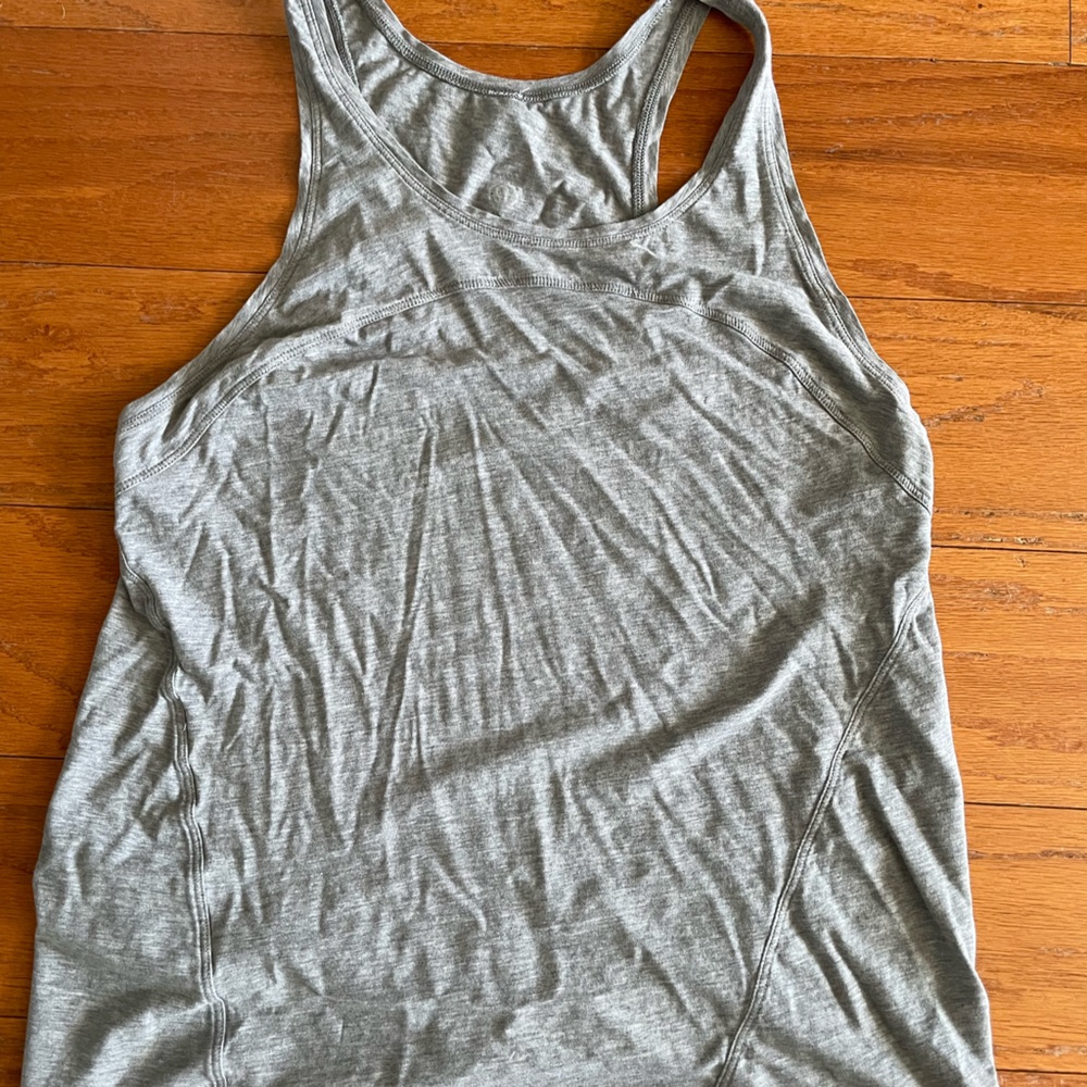 Lululemon Pima cotton tank too (very wrinkled in pictures!)